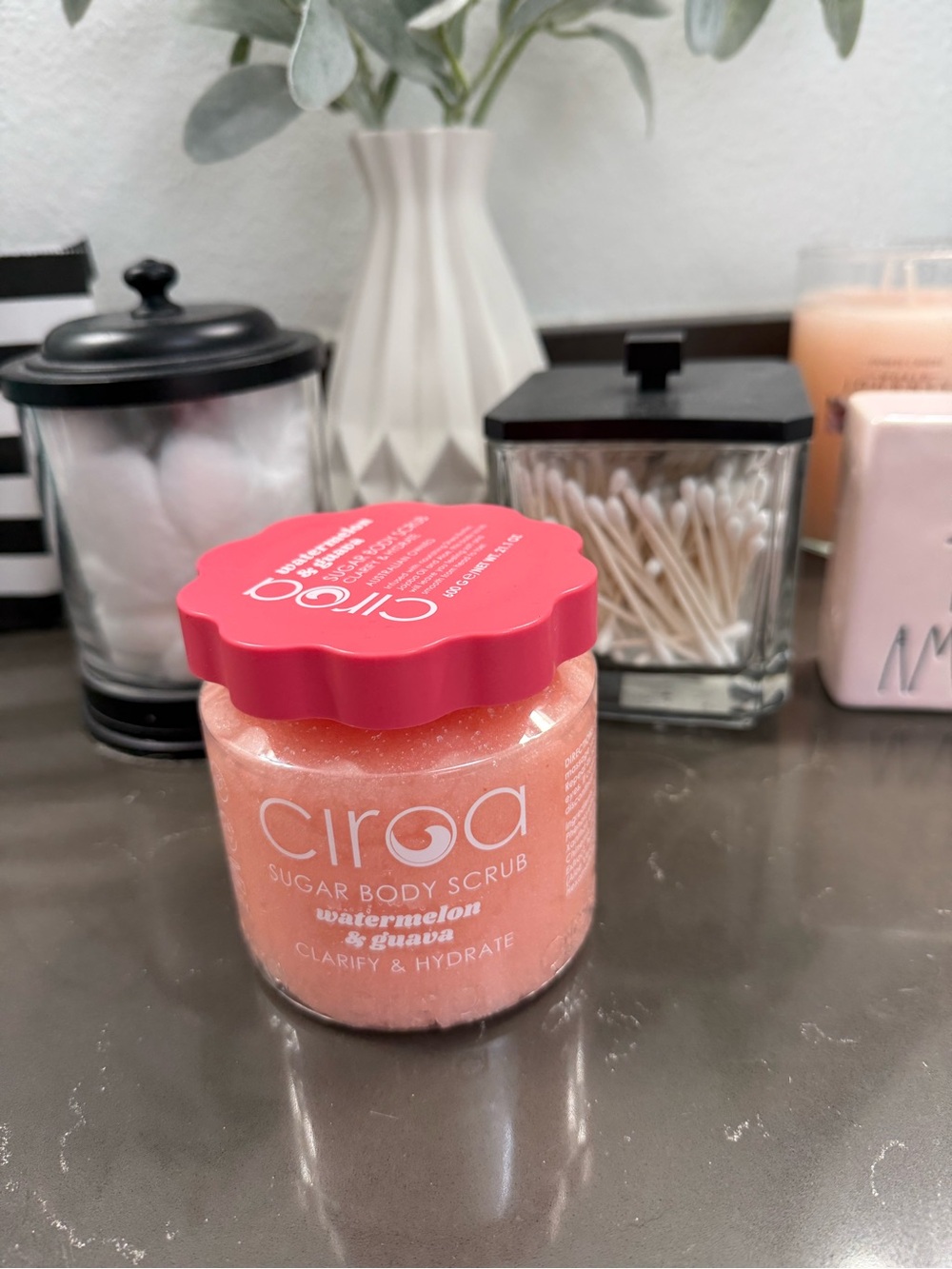 Sugar Body Scrub - Watermelon & Guava (Pink)
